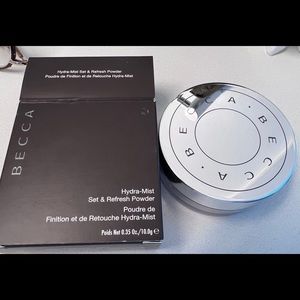 Becca hydra-mist setting powder